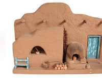 Jemez Pueblo Adobe House in Southwestern Style By AG
