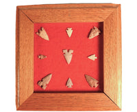 Southwest Missouri 9 Bird Points Framed