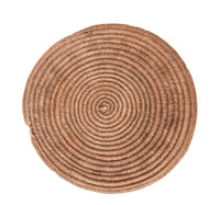 Navajo Round Wedding Coiled Tray Basket