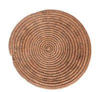 Navajo Round Wedding Coiled Tray Basket