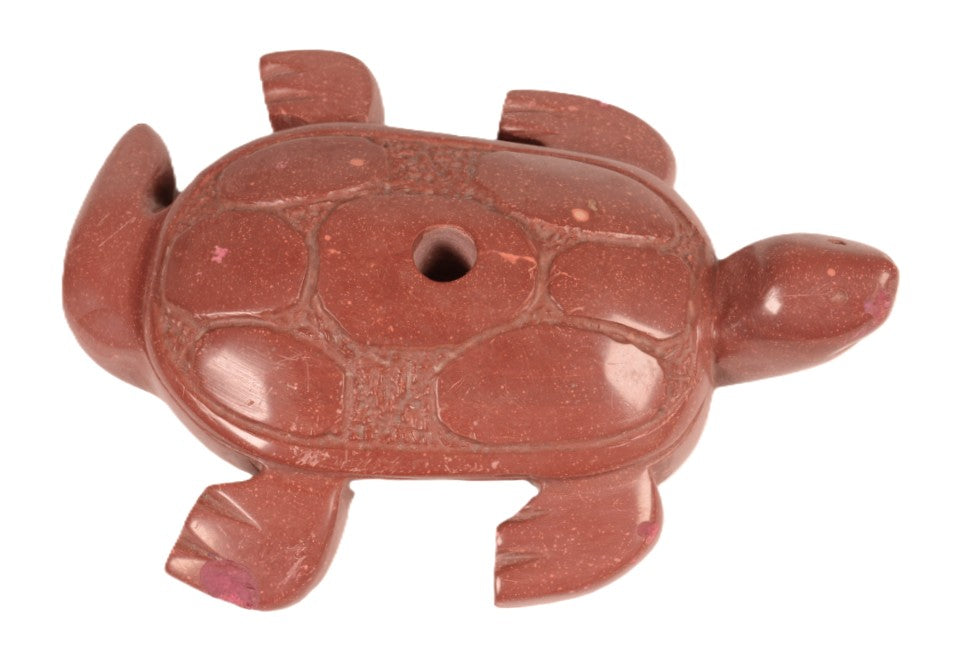 Sioux Turtle Effigy Pipe Bowl By Raymond Redwing