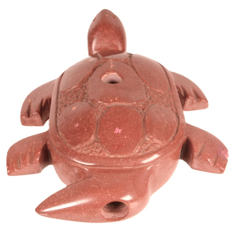 Sioux Turtle Effigy Pipe Bowl By Raymond Redwing