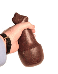 Rare Columbia River Red Hematite Bear Effigy Pestle/Maul