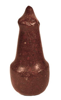Rare Columbia River Red Hematite Bear Effigy Pestle/Maul