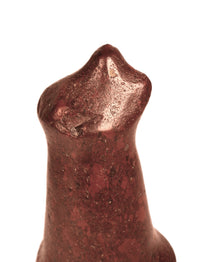 Rare Columbia River Red Hematite Bear Effigy Pestle/Maul