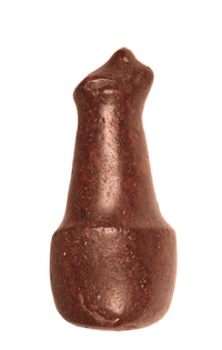Rare Columbia River Red Hematite Bear Effigy Pestle/Maul