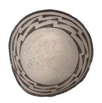 Anasazi Pottery "Pour" Bowl, Black on White