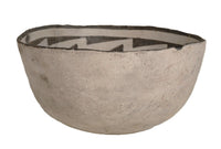 Anasazi Pottery "Pour" Bowl, Black on White