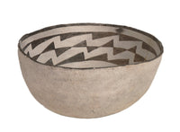 Anasazi Pottery "Pour" Bowl, Black on White