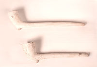 Indian Confederate Trade Pipes - Set of 2
