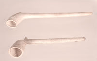 Indian Confederate Trade Pipes - Set of 2