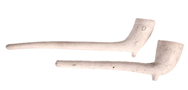 Indian Confederate Trade Pipes - Set of 2