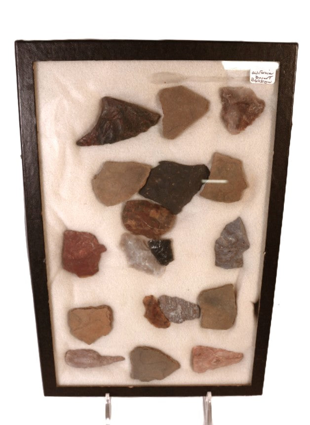 California Desert Barstow Arrowhead and Pottery Shards