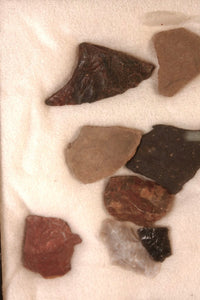 California Desert Barstow Arrowhead and Pottery Shards