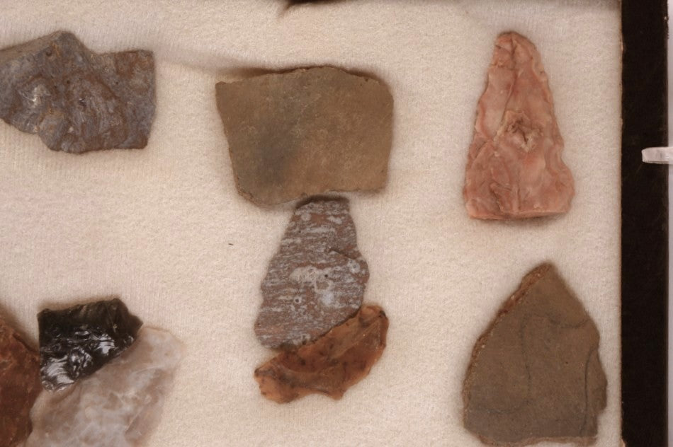 California Desert Barstow Arrowhead and Pottery Shards