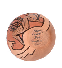 Hopi Pueblo Carved Pottery Jar By Marty and Elvria Naha Nampeyo