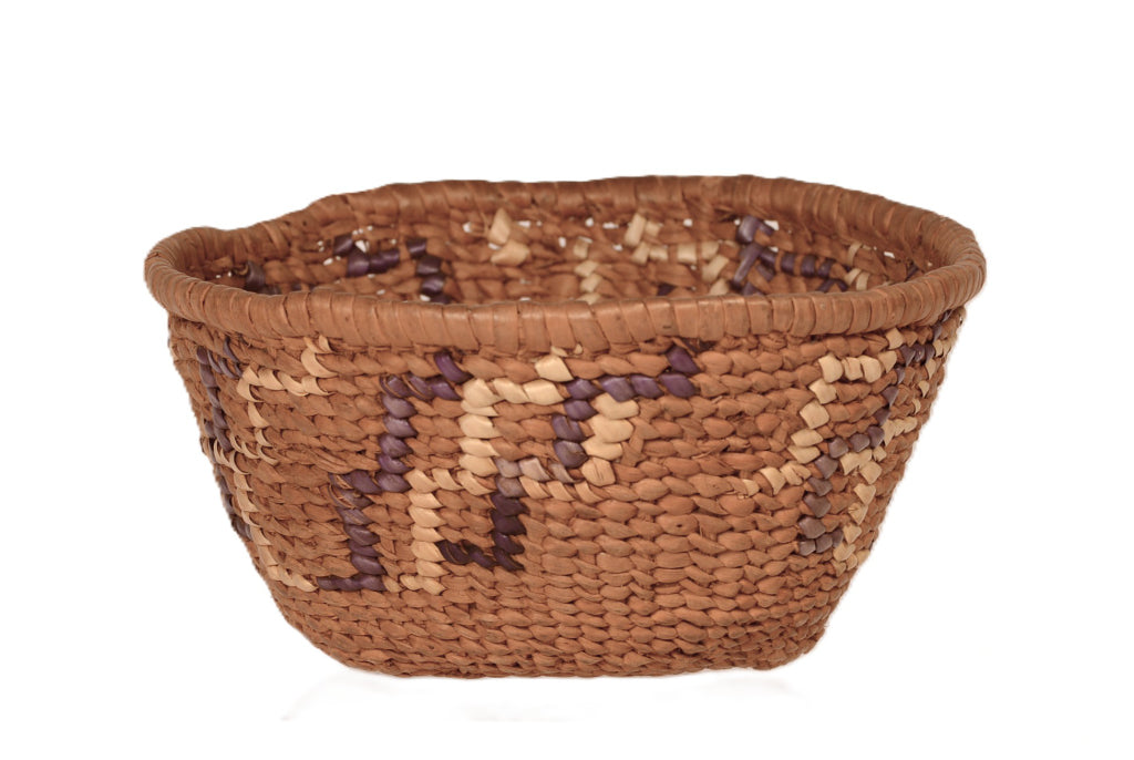 Selitz with Dyed Overlay Basket Bowl