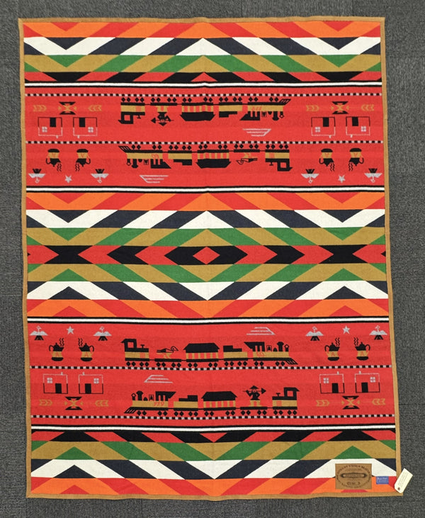 Pendleton Iron Horse Trail Blanket- Railroad