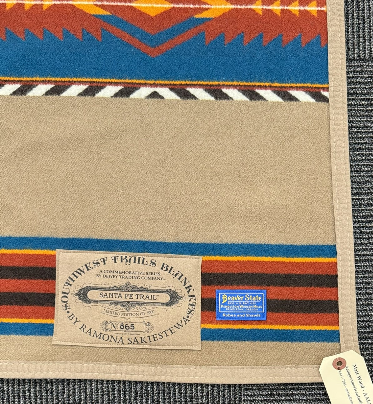 Pendleton Santa Fe Trail  Blanket