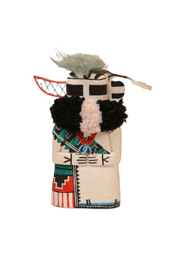 Hopi Kachina Flat Sai Astasana (Zuni Rain Priest) Doll