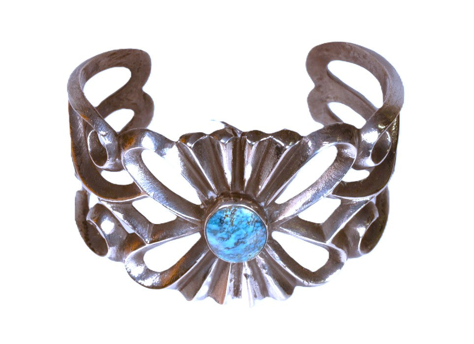 Navajo Sand Cast Cuff Bracelet