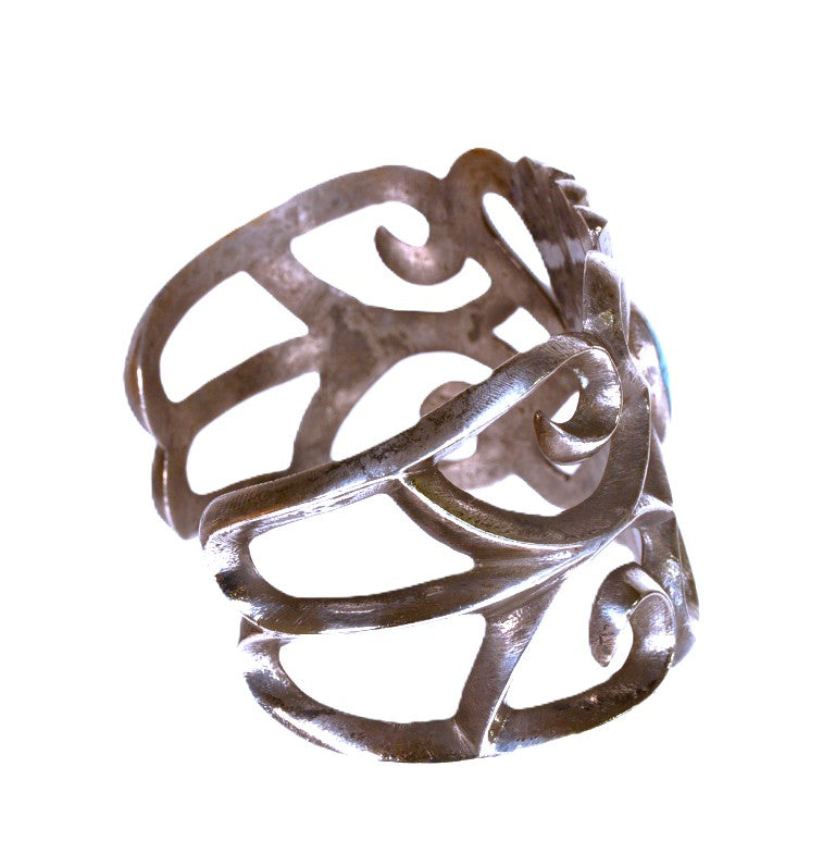 Navajo Sand Cast Cuff Bracelet