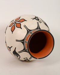 Kewa (Santo Domingo) Pueblo Pottery, "Rainbird" Jar by Thomas Tenorio