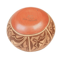 San Felipe Pueblo Stew/Chili Pottery Bowl By Garren Candelria