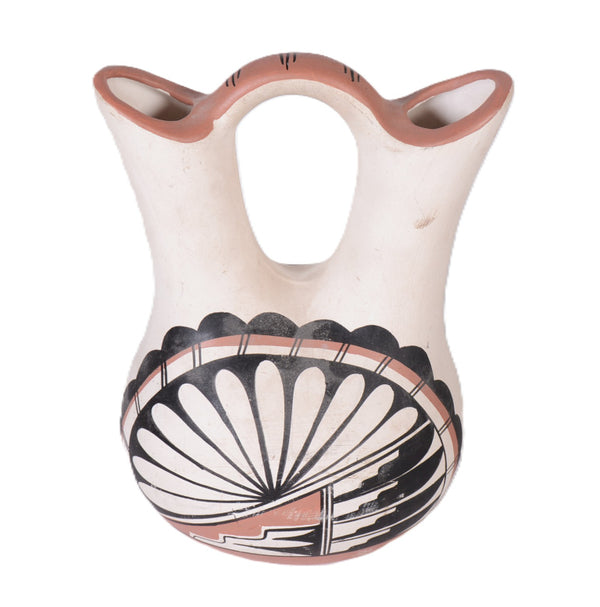 Jemez Pueblo Wedding Jar Pottery By C. G.