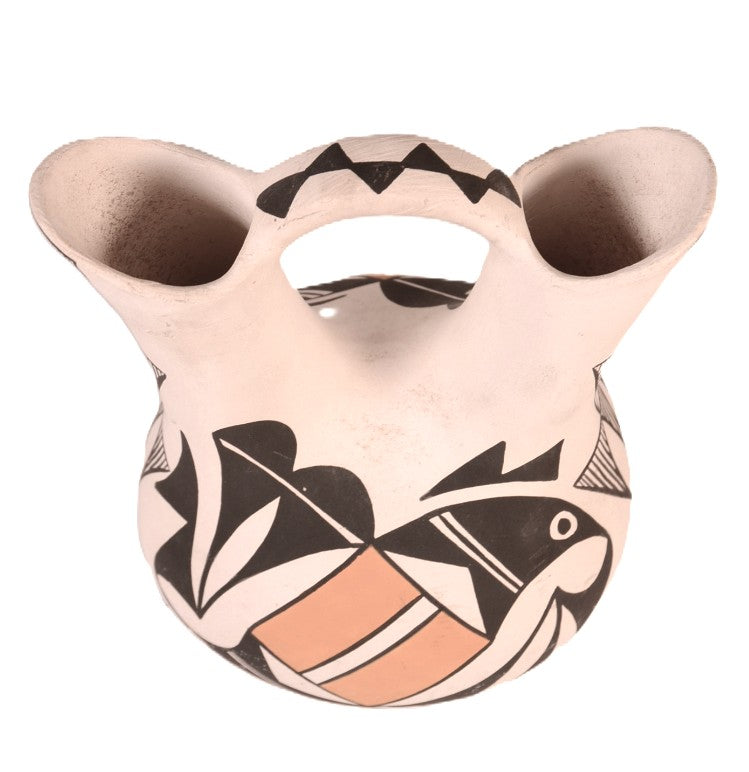 Acoma Pueblo Wedding Jar Pottery By Pauline Abeita