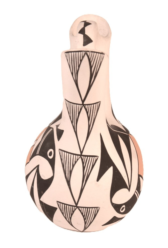 Acoma Pueblo Wedding Jar Pottery By Pauline Abeita