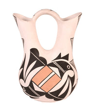 Acoma Pueblo Wedding Jar Pottery By Pauline Abeita
