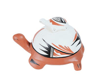 Acoma Pueblo Double Piggy Back Pottery Turtles By Kopote