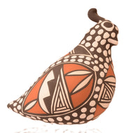 Acoma Pueblo Quail Pottery By C. Lucavio
