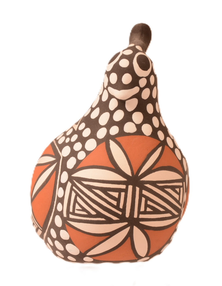 Acoma Pueblo Quail Pottery By C. Lucavio