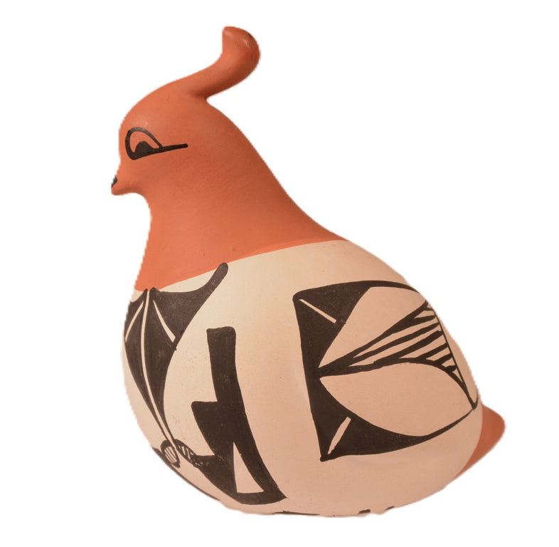 Acoma Pueblo Quail Pottery By Feliz