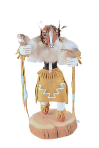Navajo Badger Kachina Doll By Bernice Begay