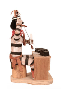 Hopi Pueblo Hand Clown Lawyer Katchina Doll By F. Begay