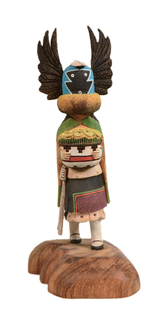 Hopi Kachina Crow Mother By Jarvis Namoki