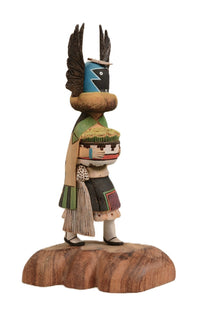 Hopi Kachina Crow Mother By Jarvis Namoki