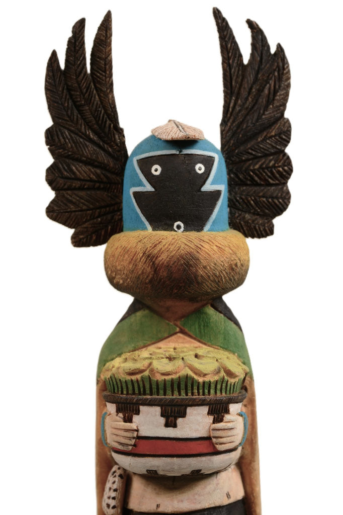 Hopi Kachina Crow Mother By Jarvis Namoki