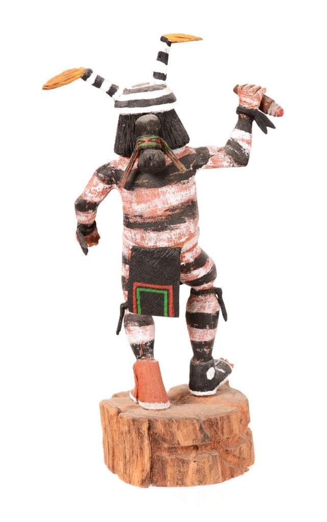 Hopi Kachina "HANO" Clown By Eddison Torivio Polacca
