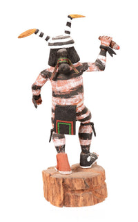 Hopi Kachina "HANO" Clown By Eddison Torivio Polacca