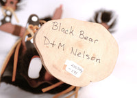 Navajo Black Bear Kachina Doll By D&M Nelson