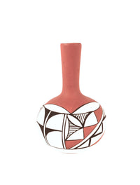 Isleta Pueblo Pottery Vase By S. Zuni