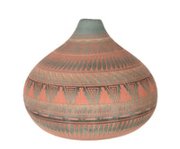 Navajo Carved Pottery By Sylvia Johnson