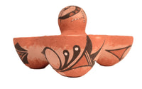 Zuni Pueblo Egg Dish Pottery By Tonia Fonenelle