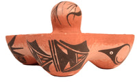 Zuni Pueblo Egg Dish Pottery By Tonia Fonenelle