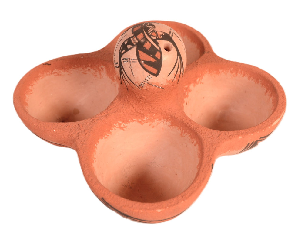 Zuni Pueblo Egg Dish Pottery By Tonia Fonenelle