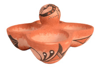 Zuni Pueblo Egg Dish Pottery By Tonia Fonenelle